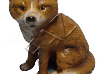 Design Fuchs Figur Garten Statue Skulptur Figuren Skulpturen Dekoration Deko Neu